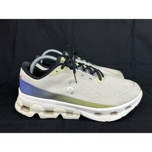 ON CLOUD Cloudspark Running Shoes Size 11 Women/ 9 Men Sneakers White Blue Lime